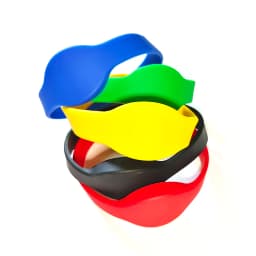 1Pc/Lot 125Khz T5577 EM4305 Rewritable RFID Bracelet Silicone Wristband Watch Copy Clone Blank Card In Access Control