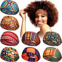 Bohemian Style Printed Stretch yoga Exercise Headband Running Cycling Outdoor Sports Sweatband