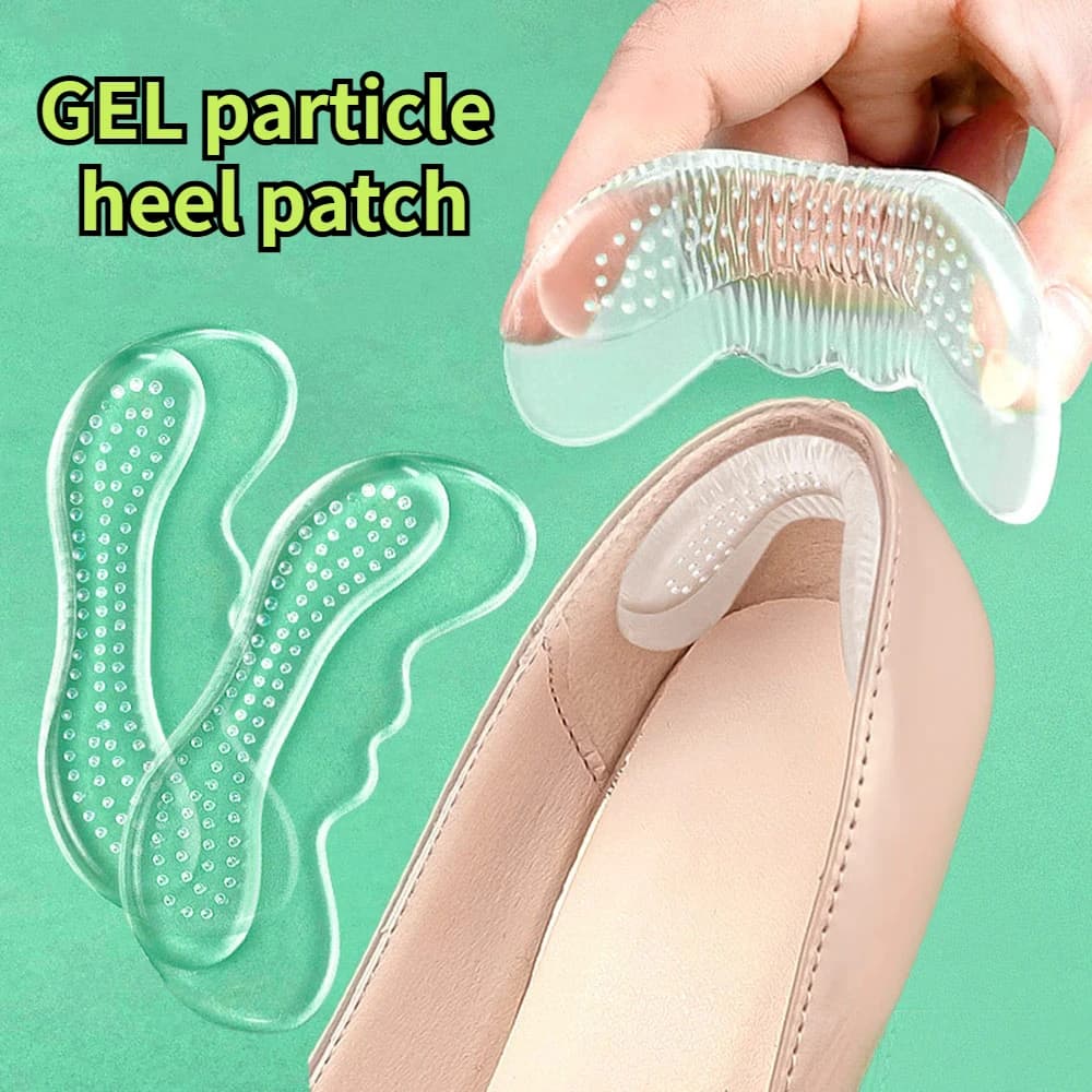 Silicone Heel Protectors Quality Womens Shoes Heel Cushion Foot Care Products Non Slip Shoe Pads for High Heels Shoe Insert