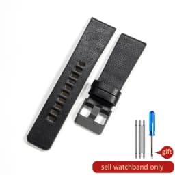 Exquisite Elegant Genuine Leather Watchbands for Diesel Dz4343 Dz4405 Dz7257 Dz4423 Breathable Strap 22 24 26 28mm