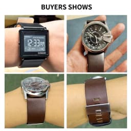 Exquisite Elegant Genuine Leather Watchbands for Diesel Dz4343 Dz4405 Dz7257 Dz4423 Breathable Strap 22 24 26 28mm