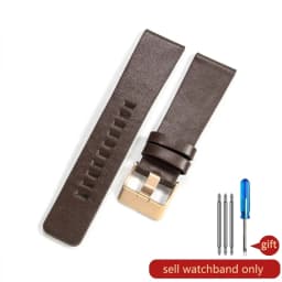 Exquisite Elegant Genuine Leather Watchbands for Diesel Dz4343 Dz4405 Dz7257 Dz4423 Breathable Strap 22 24 26 28mm