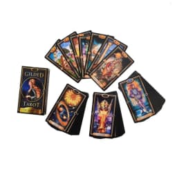 The Gilded Tarot Deck Card Tarot Divination 78 Pcs Cards 10.3*6cm