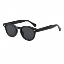 HBK Round Retro Sunglasses Men Fashion Propionic Leg Insertion Sun Glasses Women's Travel Outdoor Travel Driving Beach Eyewear
