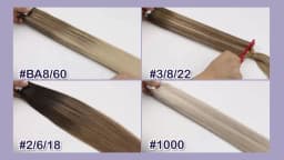 Moresoo Blonde Tape in Hair Extensions Human Hair Natural Straight Seamless Invisible Tape Remy Brazilian Hair for Beauty
