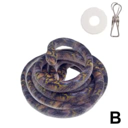 70cm Fake Large Rubber Snake With Line Simulation Prank Toy Realistic Lifelike Scare Prank Gag Gift Joke Toys For Kids Y2W4