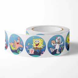 500PCS Cartoon SpongeBob SquarePants Stickers Cute Patrick Star Notebook Water Computer Suitcase Decoration Stickers Wholesale