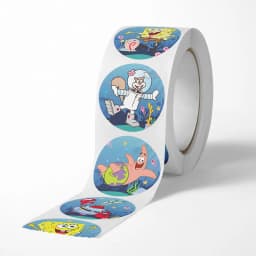 500PCS Cartoon SpongeBob SquarePants Stickers Cute Patrick Star Notebook Water Computer Suitcase Decoration Stickers Wholesale