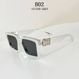 Millionaire Square Sunglasses For Men Retro Sunscreen Sunglasses Women Trendy And Fashionable Vintage Fashion Glasses Zonnebril