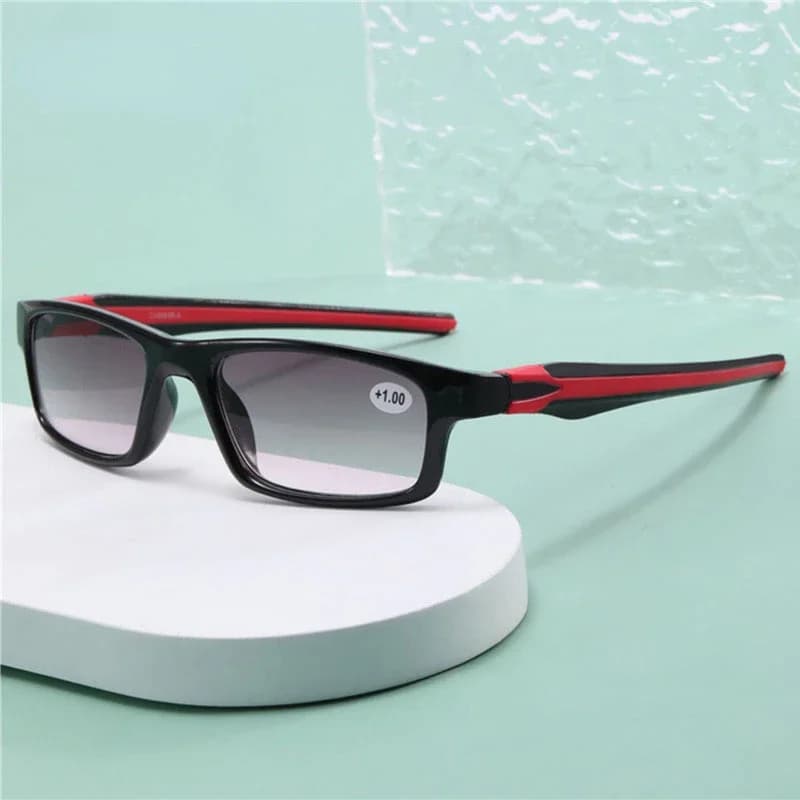 Sport Ultra-light Square Frame Sunglasses for Men and Women Fashion Travel Driving Eyewear Unisex Reading Glasses +1.0 To +4.0