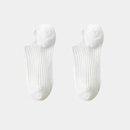 5 Pairs Women's Solid No Show Socks Breathable Sweat Resistant Anti-odor Invisible Sock Breathable Casual Comfortable Sox Female