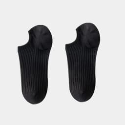 5 Pairs Women's Solid No Show Socks Breathable Sweat Resistant Anti-odor Invisible Sock Breathable Casual Comfortable Sox Female