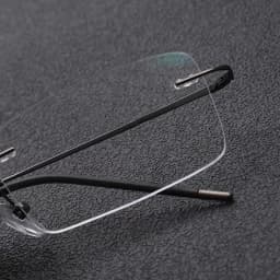 Blue Light BlocKing Men Reading Glasses TR90 Memory Titanium Rimless Glasses Presbyopic Eyeglasses +1.0 +1.5 +2.0 +2.5 +3.0