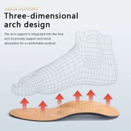 1Pair Leather Insoles for Men Women Orthopedic Insoles Arch Support Inserts High Quality Breathable Shoe Pads Deodorising Feet