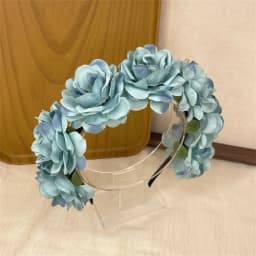 Floral Garland Romantic Wreaths Bride Garland Head Hoop Fashion Bohemian Bridal Flower Hair Accessories Children Headbands Gifts