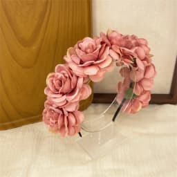 Floral Garland Romantic Wreaths Bride Garland Head Hoop Fashion Bohemian Bridal Flower Hair Accessories Children Headbands Gifts
