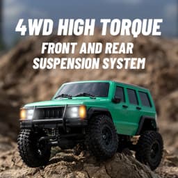C8809 1/18 RC Car 2.4G Remote Control Crawler 4WD Electric Climbing Off-Road Model Car Toys for Children