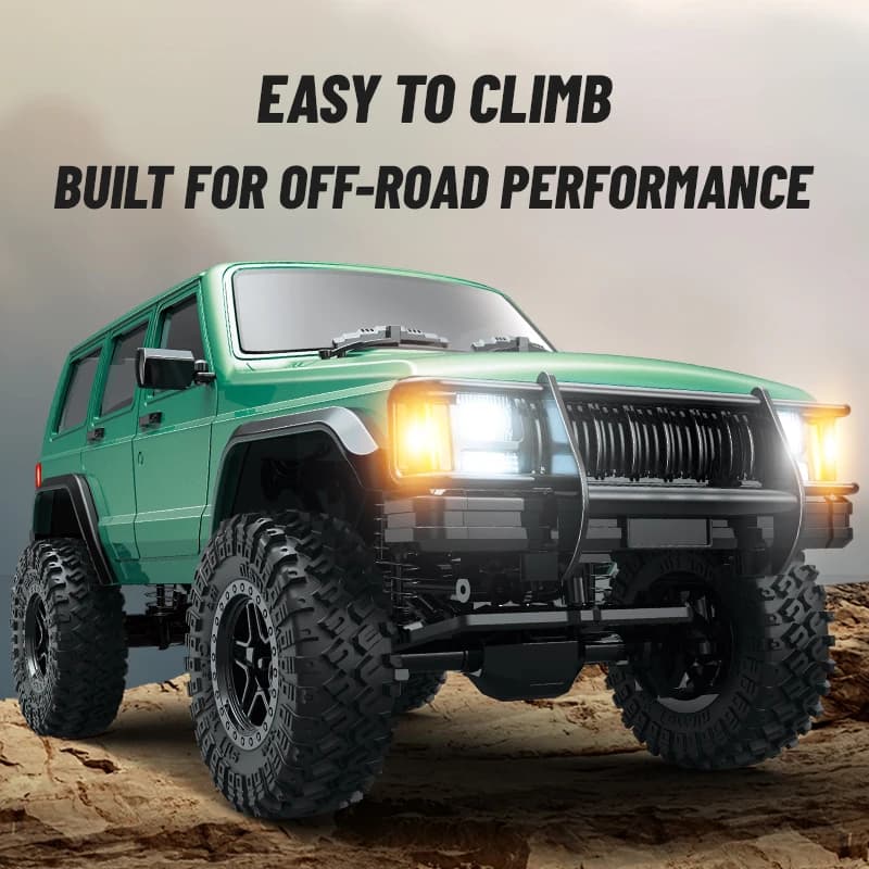 C8809 1/18 RC Car 2.4G Remote Control Crawler 4WD Electric Climbing Off-Road Model Car Toys for Children