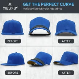 Reusable Hat Brim Bender Adjustable Baseball Hat Edge Curving Shaping Band No Steaming Required Hat Curves Accessories