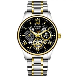 UTHAI Watch For Men Trendy High End Light Luxury Versatile Quartz Wristwatches Waterproof Roman Hollow Male's Clock Watch
