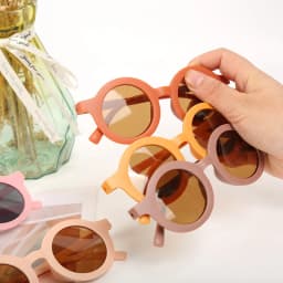 Children's Sunglasses, Parent-Child Frosted Glasses, New 3-8 Year Old Baby Decoration Runway, Trend, Children's Sunglasses