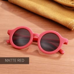 Children's Sunglasses, Parent-Child Frosted Glasses, New 3-8 Year Old Baby Decoration Runway, Trend, Children's Sunglasses