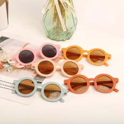 Children's Sunglasses, Parent-Child Frosted Glasses, New 3-8 Year Old Baby Decoration Runway, Trend, Children's Sunglasses