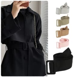 Women Trench Coat Belt Stylish Unisex Coat Overcoat Jacket Tie Belt Replacement Waistband Belt For Overcoat Jacket Decor