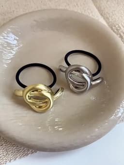 1/5/10pcs High Elastic Hair Ties for Women Premium Irregular Shiny Metal Pendant Hair Rope Fashion Girl Scrunchies