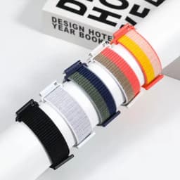 16mm 18mm 20mm 22mm Nylon Strap for Garmin Forerunner 255S Band Garmin Venu 2 Wristband Accessories for Forerunner 255 Bracelet