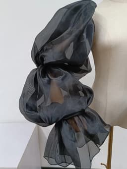 Organza Party Sleeves Formal Gloves Puffy Ruffles Wedding Sleeves Bride Accessory Special Occasion Accessories