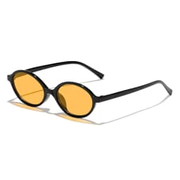 2024 Fashion Trend Oval Sunglasses New Elliptical Small Frame Sunglasses Men and Women UV Protection Ultra Light Sunglasses