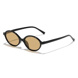 2024 Fashion Trend Oval Sunglasses New Elliptical Small Frame Sunglasses Men and Women UV Protection Ultra Light Sunglasses