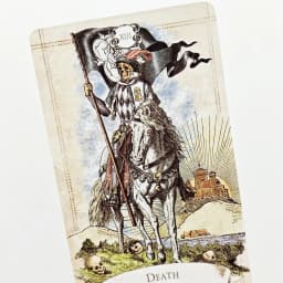 Old Style Tarot Deck Double-sided Embossed 79 Pcs Vintage Illustrations Highlight Clear Symbolism Packed In Rigid Box 12*7cm