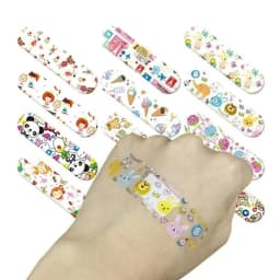 100pcs/set Cartoon Band Aid for Children Vaccination Patch Wound Dressing Sticking Plaster First Aid Strips Adhesive Bandages