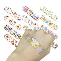 100pcs/set Cartoon Band Aid for Children Vaccination Patch Wound Dressing Sticking Plaster First Aid Strips Adhesive Bandages