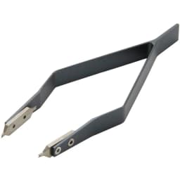 7825 V Shaped Metal Watch Spring Bar Remover Tweezer Clips High Hardness Precision Watch Repair Tool Accessory For Watchmaker
