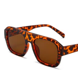 Square Big Size Sunglasses Lady's Popular Retro Suneyeglass Outdoors Sports Riding Goggle Men Sunscreen Vacation UV400 #301309