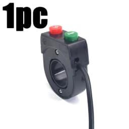 22mm Handlebar Horn and Headlight Combination Button Switch for Motorcycle E-bike Scooter Universal Refit Accessories