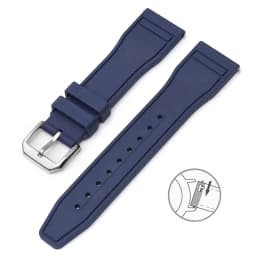 Quick Release Watch Straps for IWC PILOT Portugal PORTOFINO 20mm 21mm 22mm Premium Grade Rubber Bands Waterproof Sport Bracelets