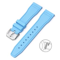 Quick Release Watch Straps for IWC PILOT Portugal PORTOFINO 20mm 21mm 22mm Premium Grade Rubber Bands Waterproof Sport Bracelets