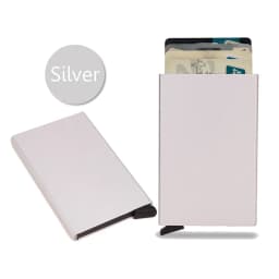 Rfid Card Holder Smart Wallet Cardholder Metal Thin Slim Men Women Wallets Pop Up Minimalist Small Black Mini Case Vallet Walets