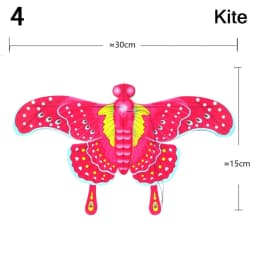 Transparent Garden Outdoor Sports Family Trips Plastic Eagle Kite Large Eagle Kites Kite Line Flying Bird Kites