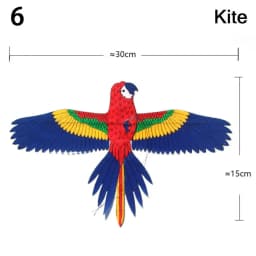 Transparent Garden Outdoor Sports Family Trips Plastic Eagle Kite Large Eagle Kites Kite Line Flying Bird Kites