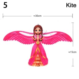 Transparent Garden Outdoor Sports Family Trips Plastic Eagle Kite Large Eagle Kites Kite Line Flying Bird Kites