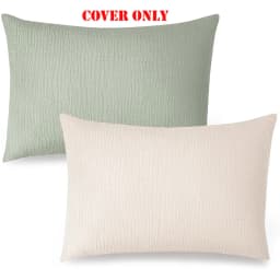 Muslin Toddler Pillowcase 100% Cotton Toddler Pillow Case Cover Soft Breathable Travel Baby Pillow Covers Envelope Closure 2PCS