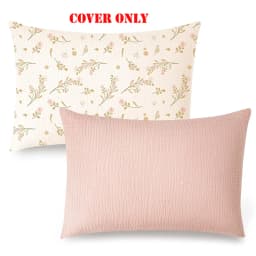 Muslin Toddler Pillowcase 100% Cotton Toddler Pillow Case Cover Soft Breathable Travel Baby Pillow Covers Envelope Closure 2PCS