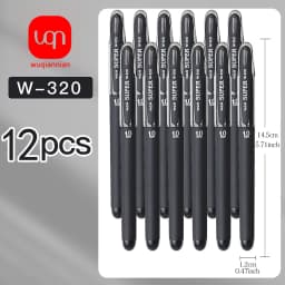 Gel Pen High Capacity Black Ink 1.0mm High Quality Very Good Writing Gel Ink Pen Office And School Gel Pen Supplies