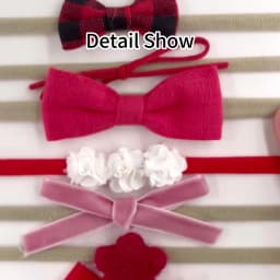 3Pcs/Set Cute Cotton Bows Baby Headbands Newborn Infant Ealstic Hairbands Boys Girsl Dot Striped Flower Print Kids Headwraps