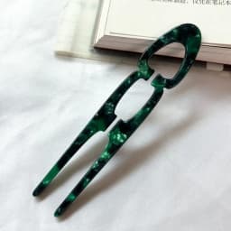 Party Gifts Acetate Hair Bun U-Shaped Fshion Design Bun Acetate Meatball Head Hairclip For Woman Girl Hair Accessories